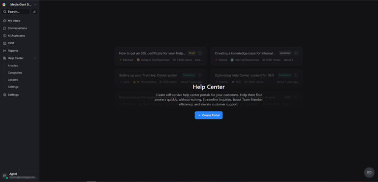 Help Center - Knowledgebase