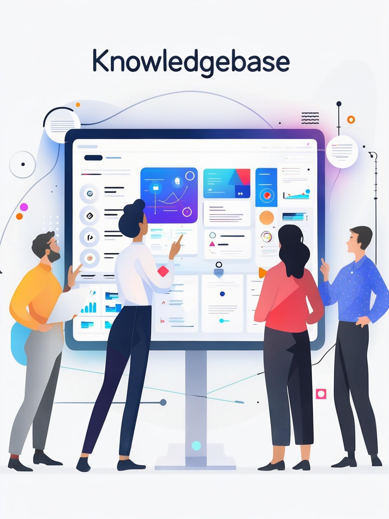 Self-service help center with categorized articles