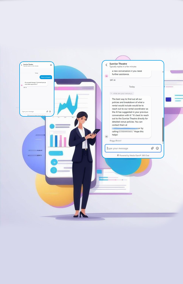 Customer engaging with live chat widget on a pricing page