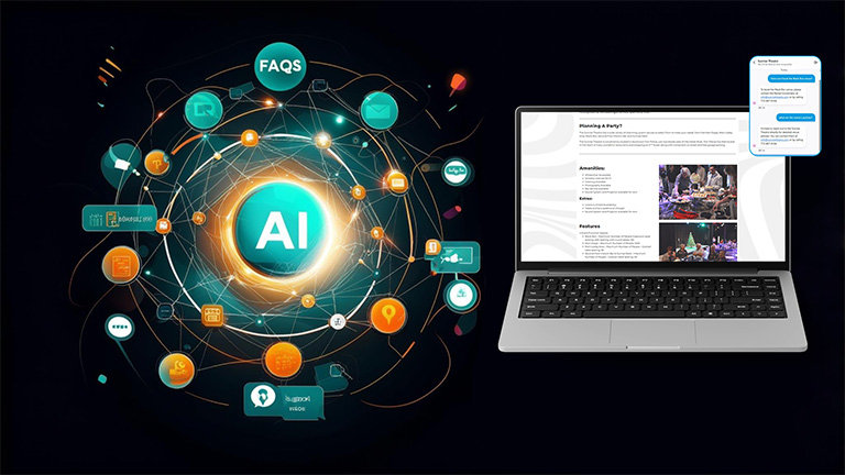 Workflow setup steps for AI chat and automation